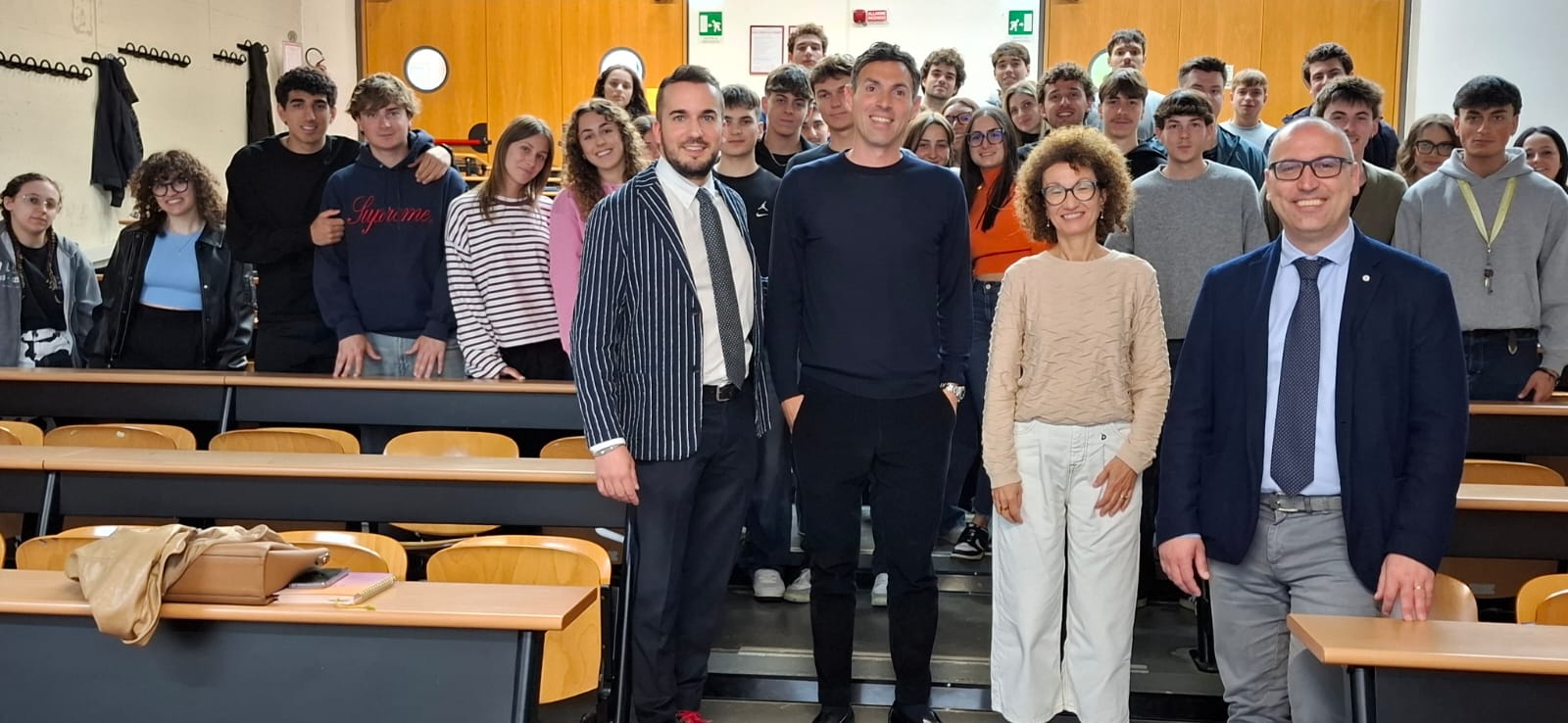 Fiaccola della prevenzione e passaporto ematico, la Fondazione Polito protagonista all’Univpm: sport e sociale in cattedra