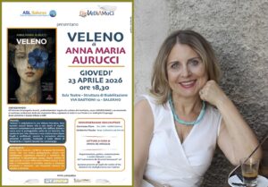Salerno, la rassegna “Giovediamoci” ospita Anna Maria Aurucci: presentazione del romanzo “Veleno”