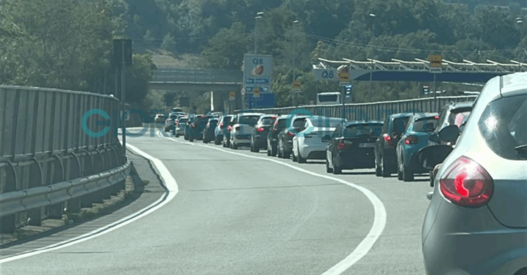 Caselle in Pittari, Anas: presidi e pannelli per fluidificare il traffico sul semaforo del viadotto sulla Bussentina