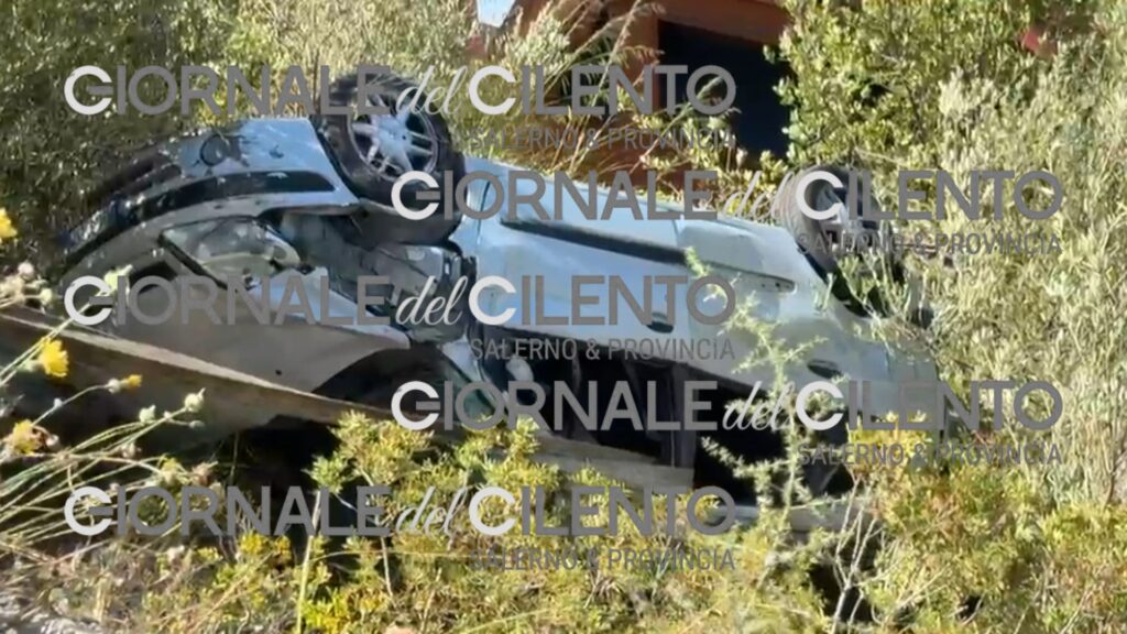 Schianto e volo nel vuoto: salvi per miracolo, tragedia sfiorata a Montecorice