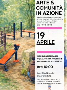 Cicerale, arte e riqualificazione: studenti al lavoro nell’Area Nocelle