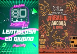 Lentiscosa celebra il Maracuoccio e la Maracucciata: due giorni tra tradizione e musica il 20 e 21 giugno