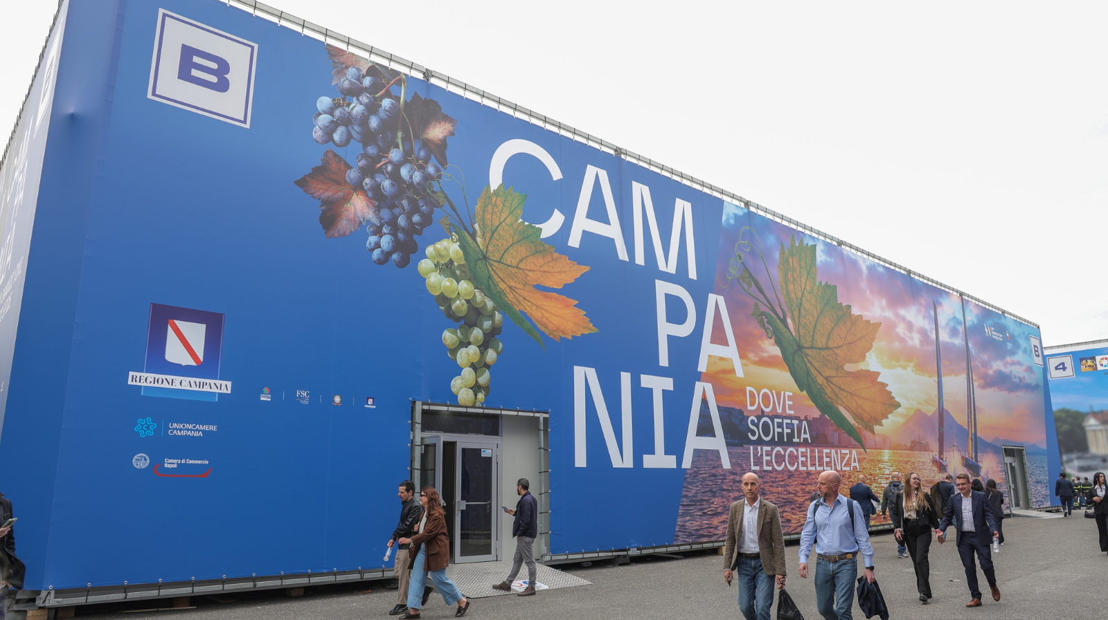 Vini campani ‘a gonfie vele’: grande successo della Regione Campania al Vinitaly 2026