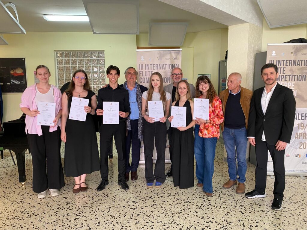 Concorso Flautistico “Gariboldi” 2026: giovani talenti da 11 Paesi e oltre 5mila euro di borse di studio