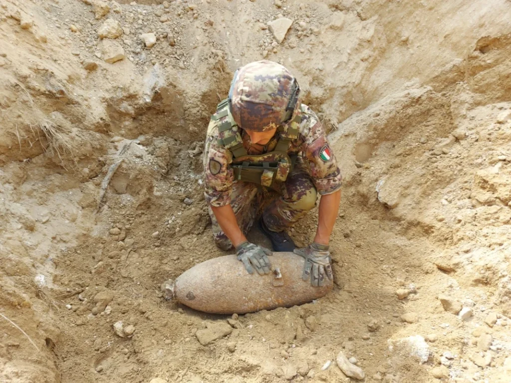 Nuova allerta ordigni a Eboli: bomba della seconda guerra mondiale in via serracapilli