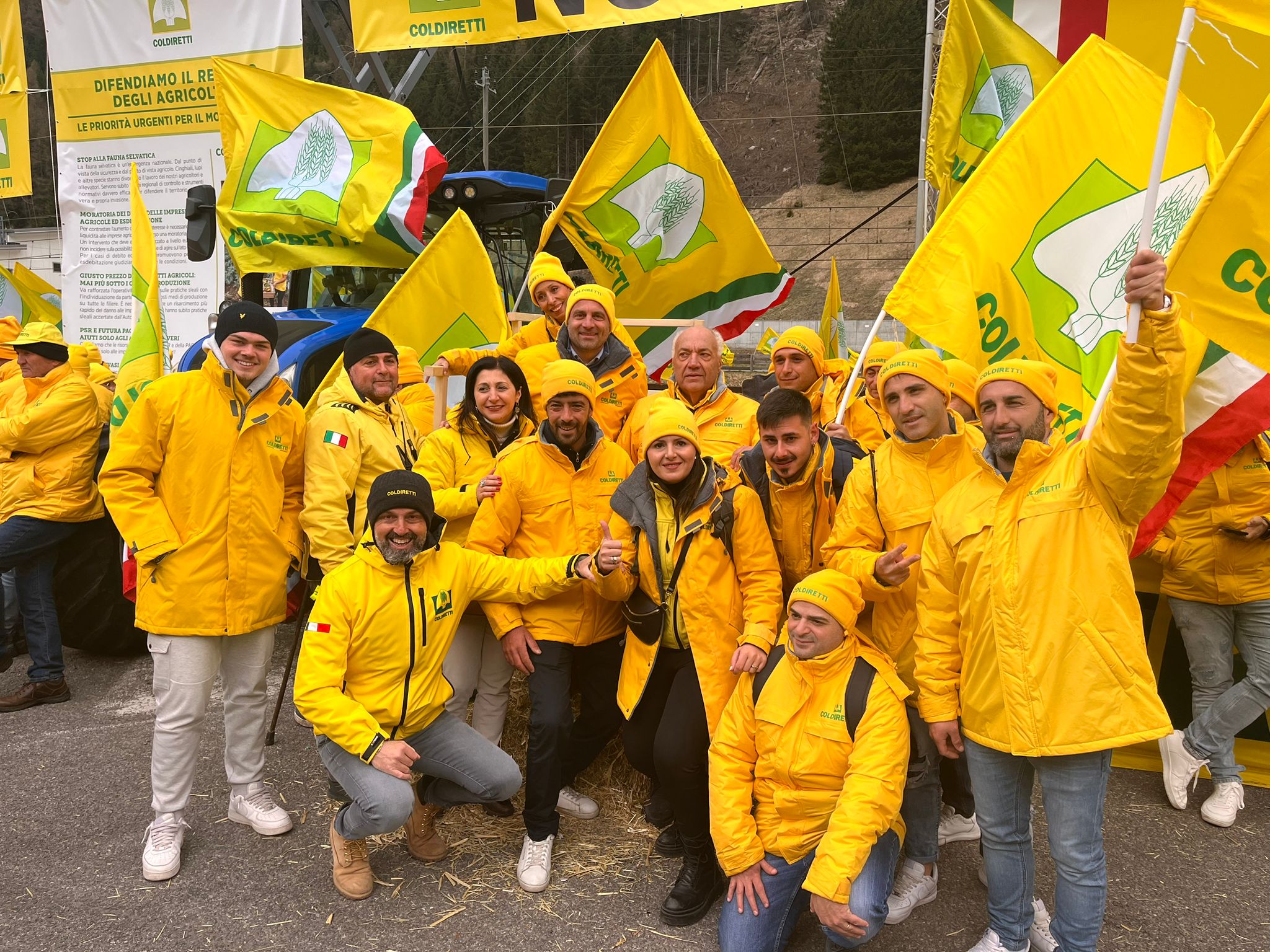 Coldiretti in difesa del Made in Italy: lunedì 500 agricoltori campani al Brennero per cambiare il codice doganale