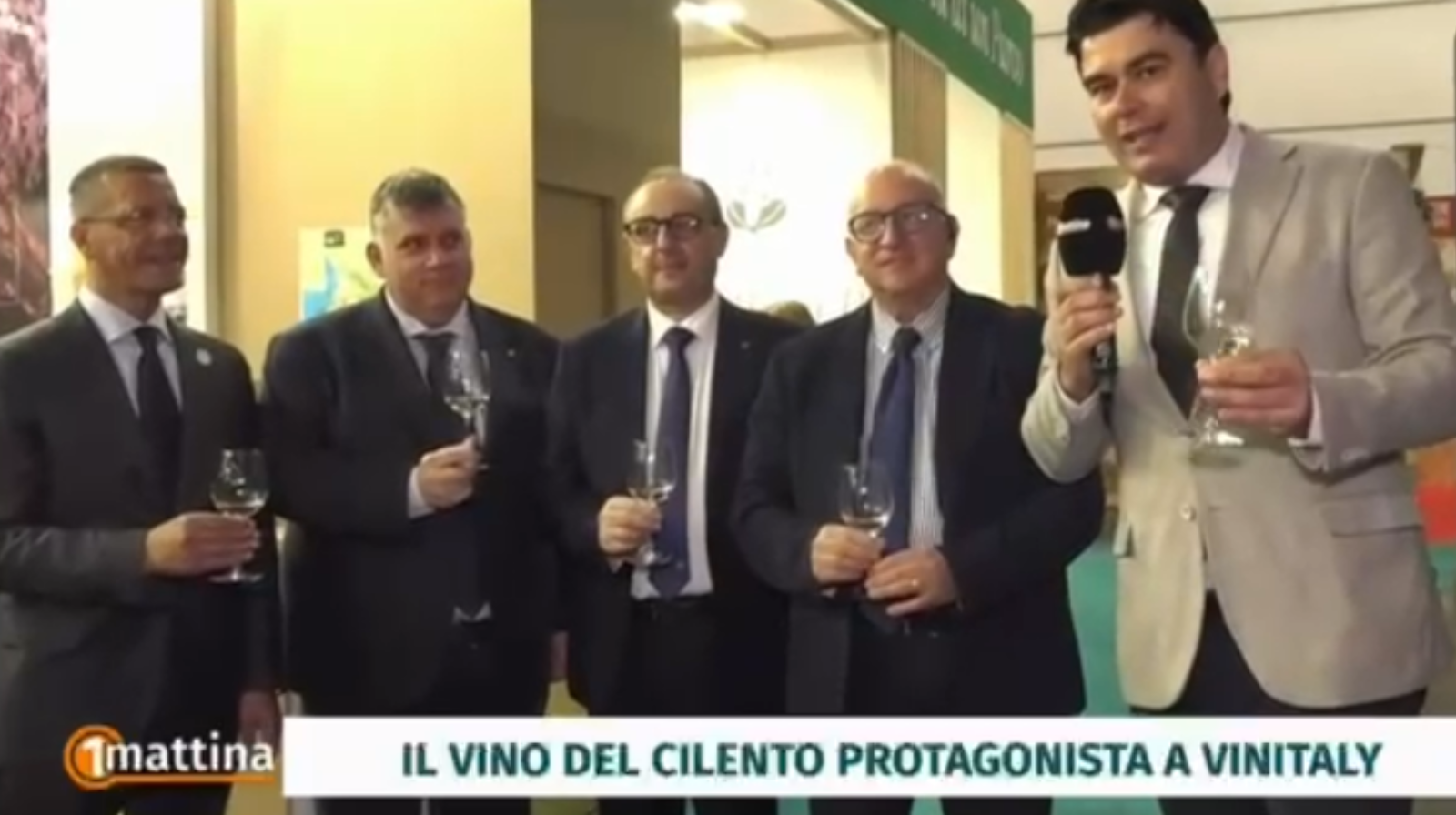 Il vino cilentano protagonista al Vinitaly e sulle tv nazionali
