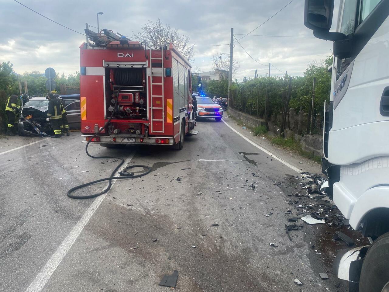 Tragedia a Pagani, due vittime nello schianto: disposta l’autopsia