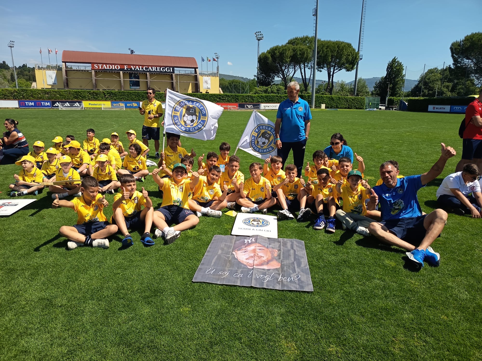 Scuola Calcio Gerardo Di Maio a Coverciano: «Un sogno portare il suo nome nella casa del calcio»
