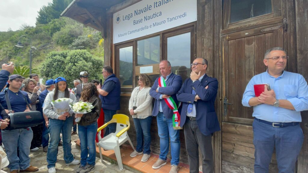 Palinuro ricorda Mauro Cammardella e Mauro Tancredi: la Base Nautica della Lega Navale porta il loro nome