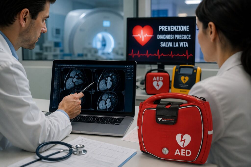 Morte cardiaca improvvisa: la nuova frontiera della prevenzione passa da genetica, risonanza magnetica e formazione BLSD