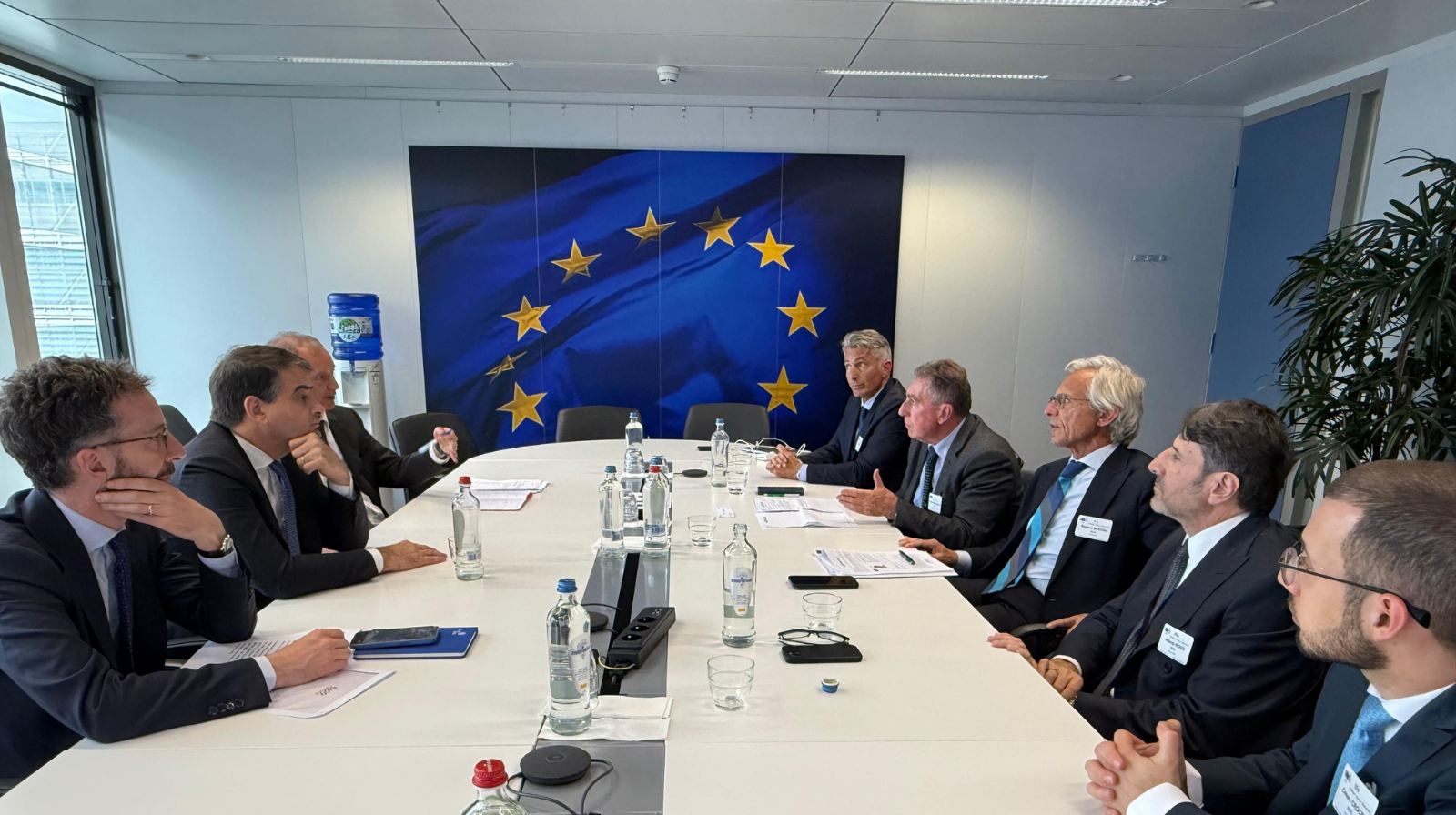 Assarmatori a Bruxelles, Messina: «Serve una coraggiosa revisione dell’ETS»