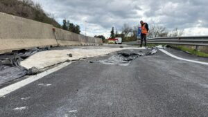 Cilentana, nuova chiusura a Massicelle: stop al traffico per otto ore sulla SS18 Var