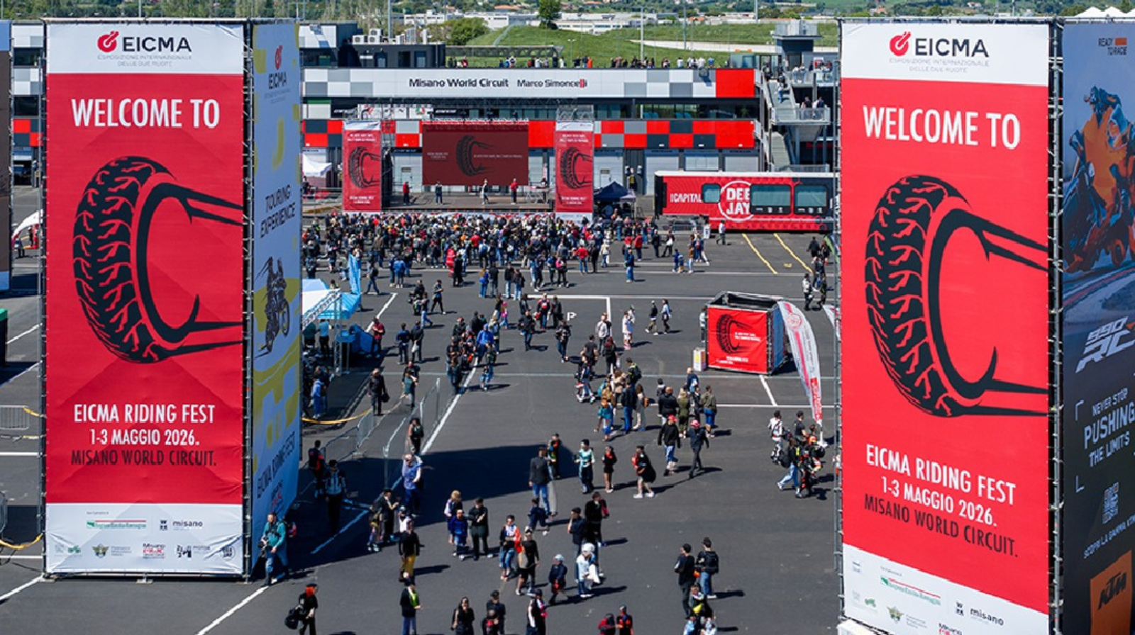 EICMA riding fest da record a Misano: oltre 27mila visitatori e 17mila test ride
