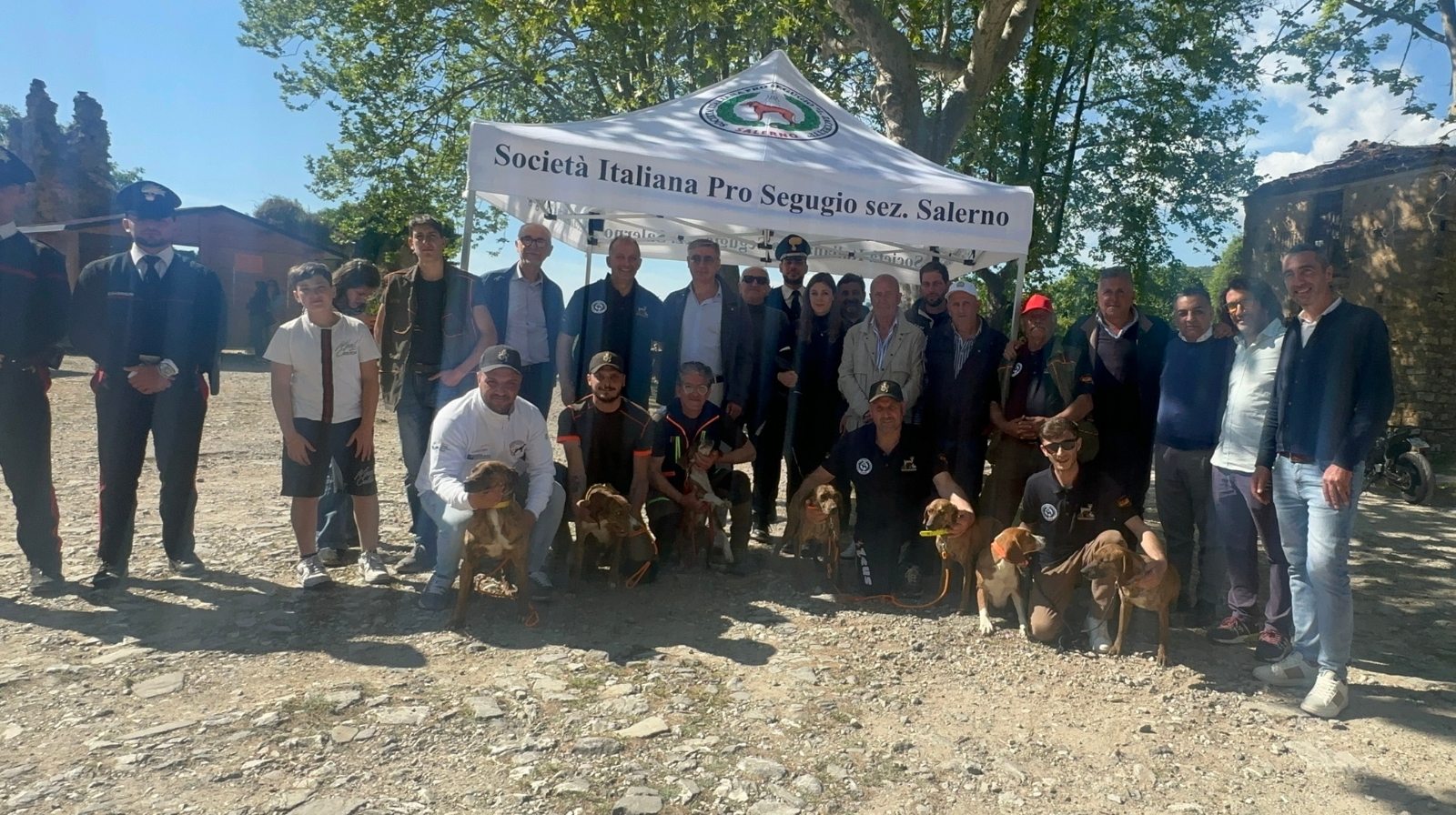Festa dell’asparago a Roscigno Vecchia: chiusura all’insegna della cinofilia