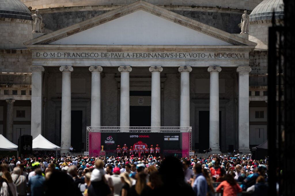 Giro d’Italia, lunedì 11 maggio la presentazione della tappa Paestum – Napoli e delle iniziative collaterali
