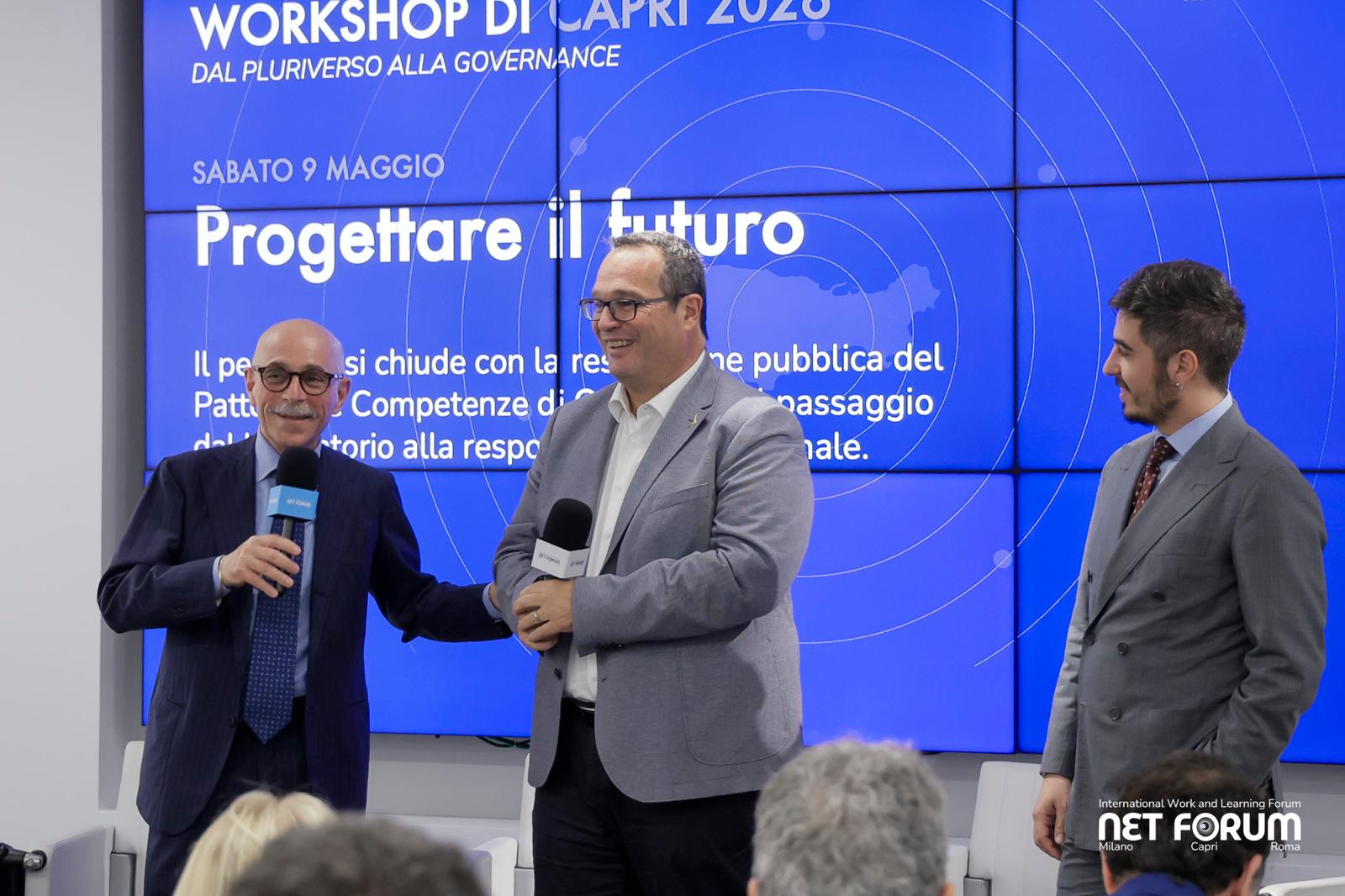 Lavoro, il Net Forum lancia il patto per le competenze di Capri
