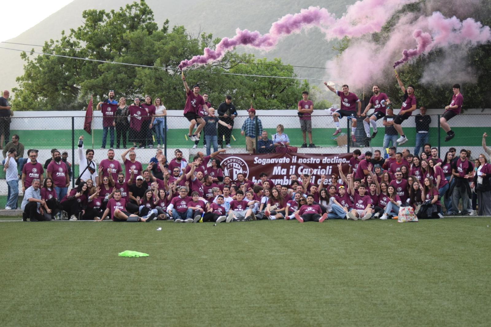 Il Caprioli vince la finale play-off e approda in Prima Categoria