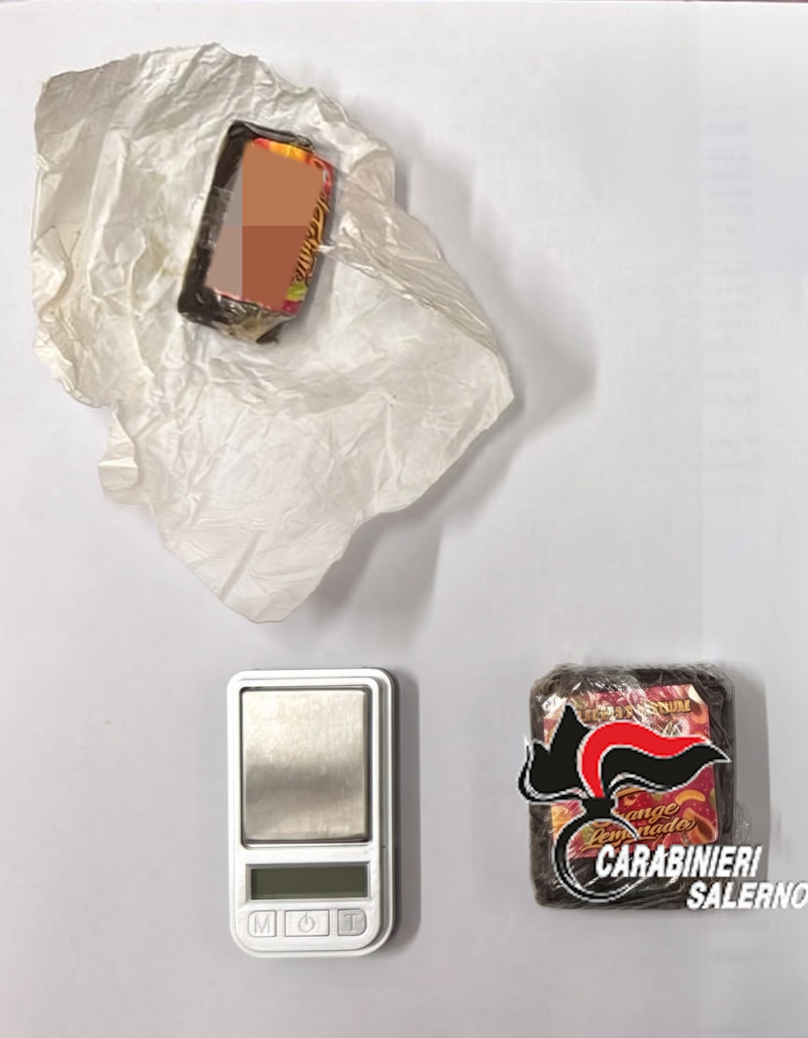 Salerno, arrestato con oltre 60 grammi di hashish: in manette un uomo a Matierno