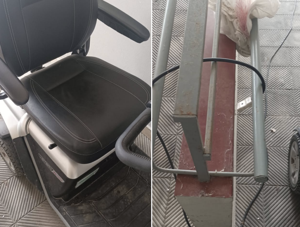 Agropoli, rubano caricatore e cavo dello scooter elettrico di un disabile: lo sfogo sui social