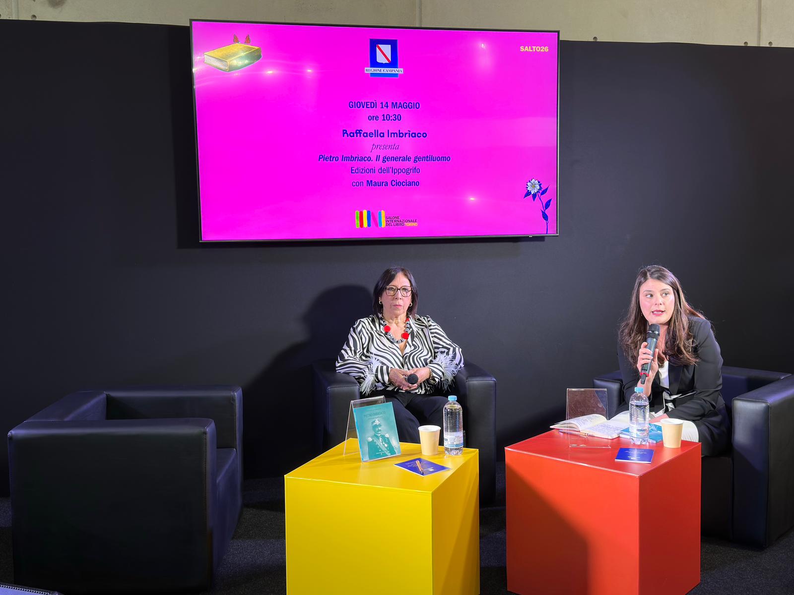 ‘Pietro Imbrìaco. Il generale gentiluomo’ presentato al Salone Internazionale del Libro di Torino