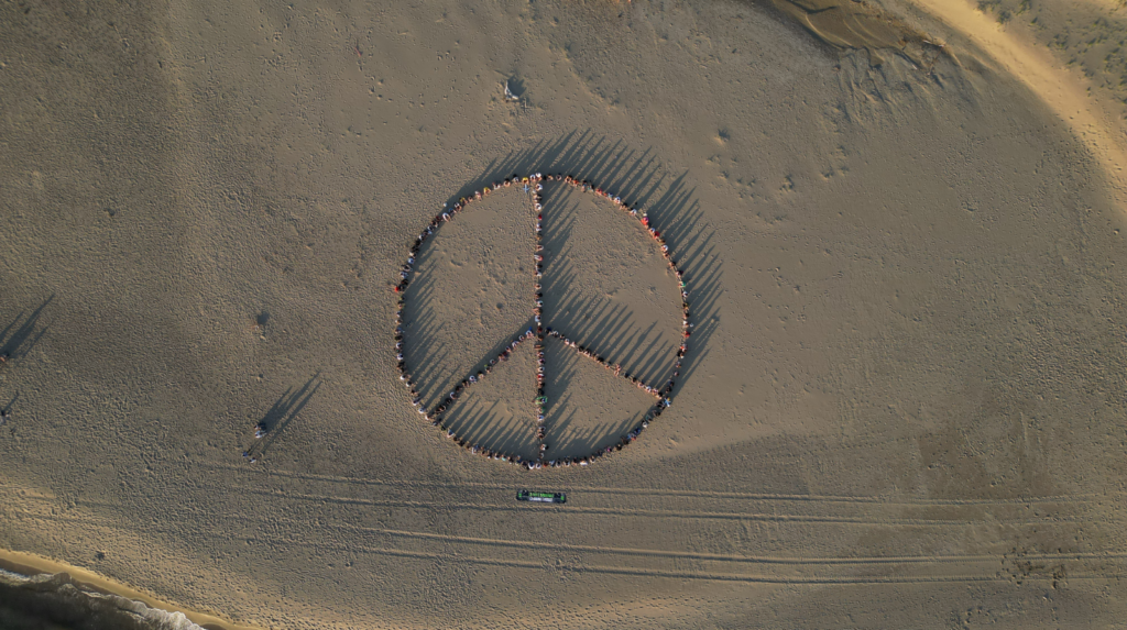 Youth climate meeting, il flashmob di Legambiente a Paestum