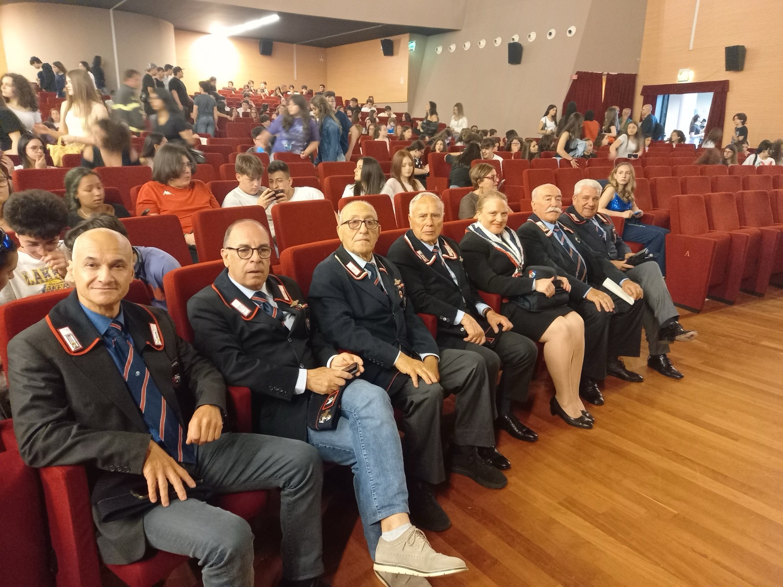 Vallo della Lucania, il Liceo “Parmenide” premia l’Associazione Nazionale Carabinieri di Caprioli di Pisciotta al Festival della Legalità