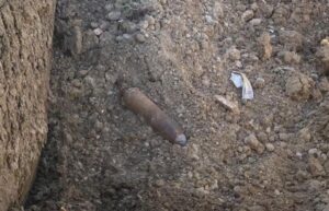 Battipaglia, trovato un ordigno della Seconda guerra mondiale vicino al cimitero