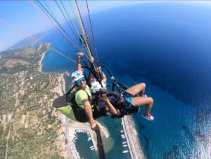 Parapendio a Capaccio-Paestum, volare sul Cilento tra mare e montagna