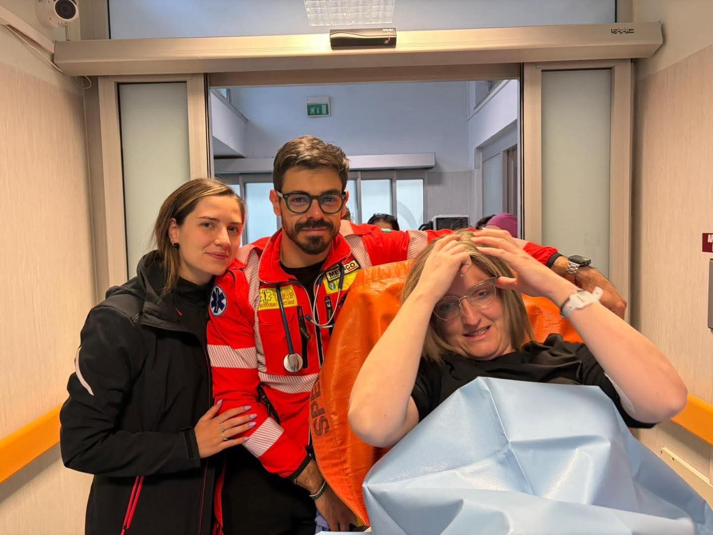 Parto in ambulanza nel Salernitano: nasce la piccola Michela