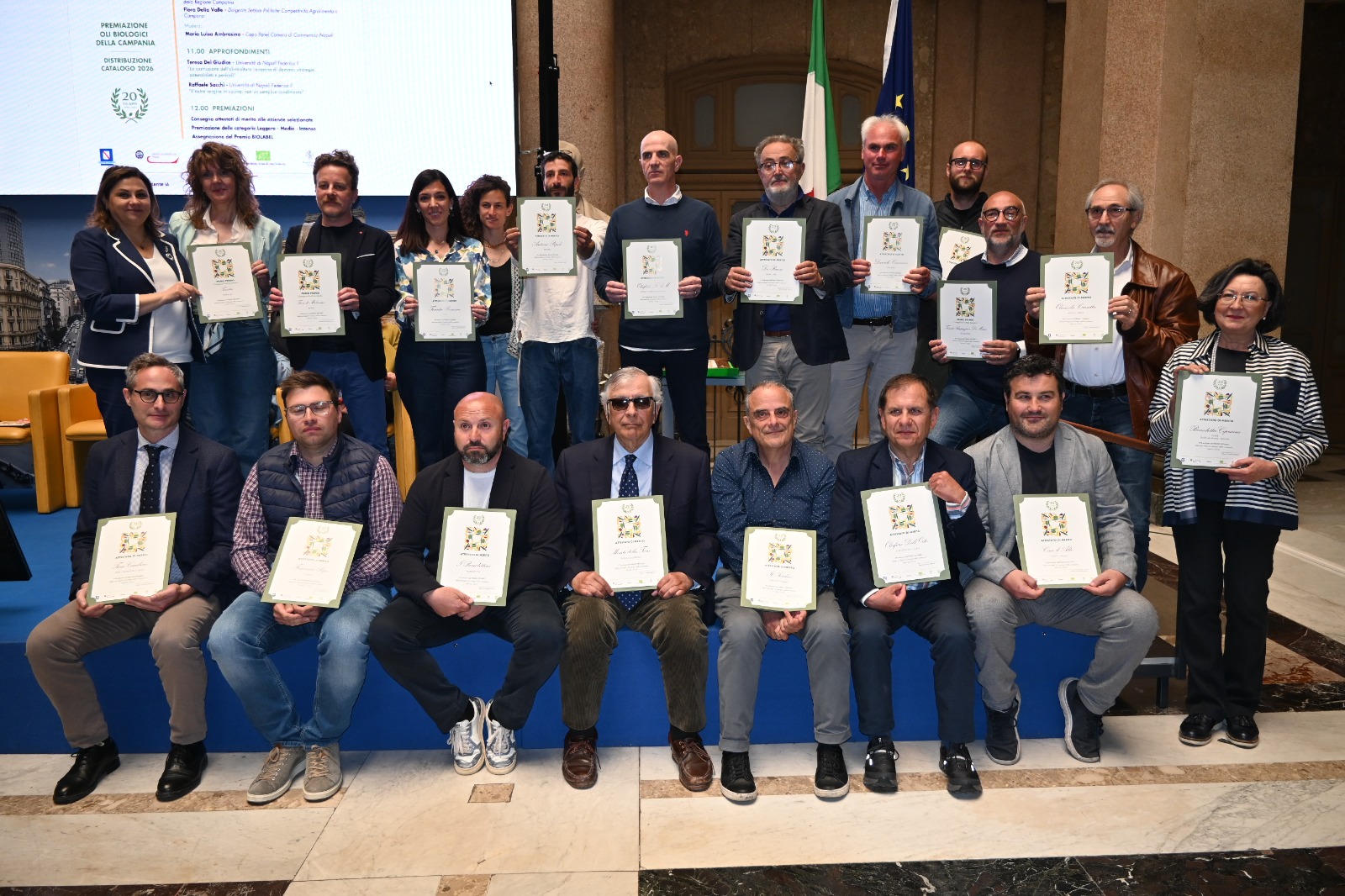 EXTRABIO 2026: premiati i migliori oli extravergini di oliva campani da agricoltura biologica