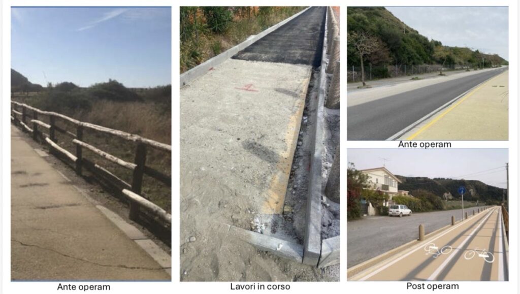 Ascea, intervento sulla pista ciclabile alla località Scogliera: precisazioni dell’Ente Parco su lavori e tutela ambientale
