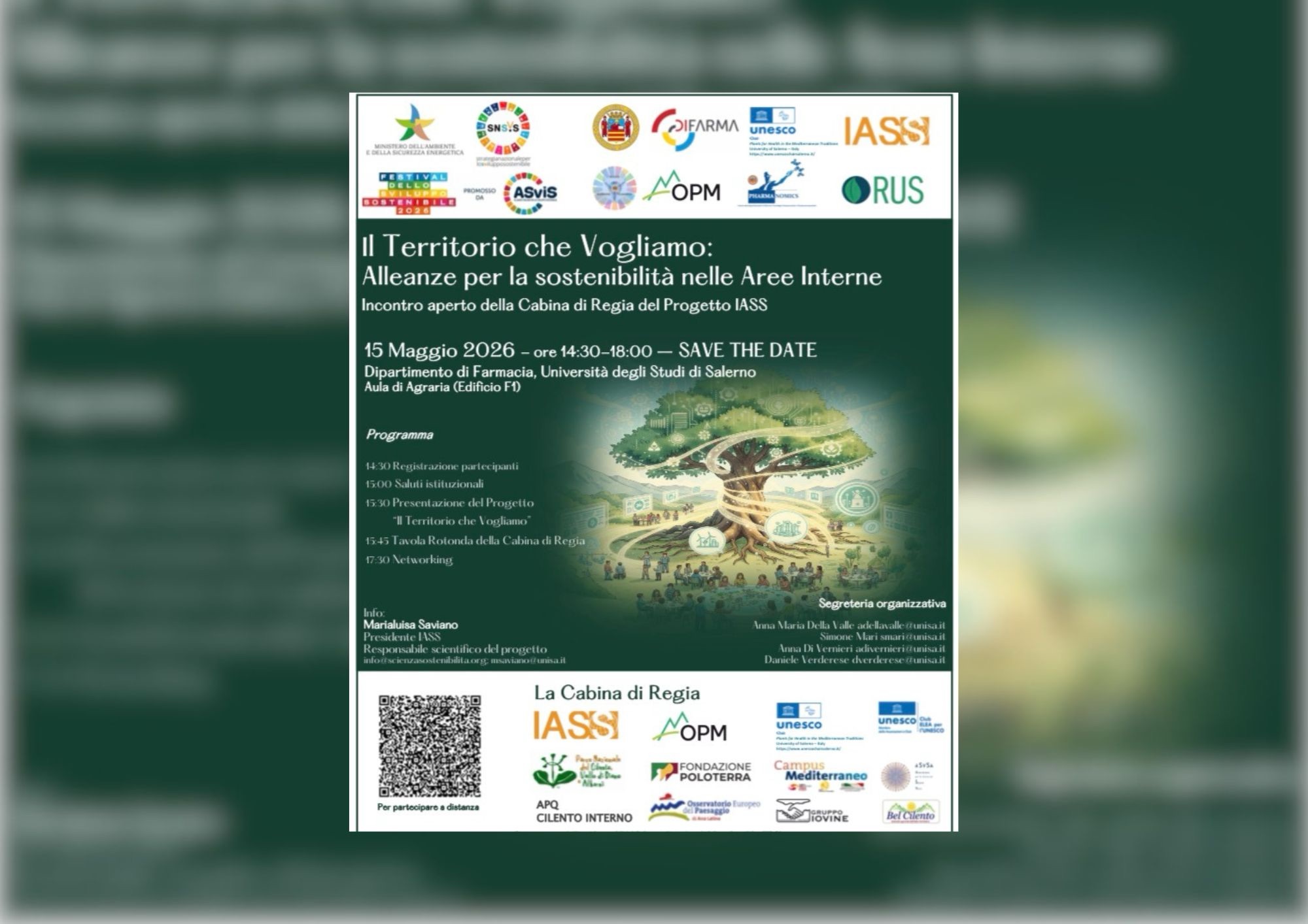 “Il territorio che vogliamo”: all’Università di Salerno le alleanze per la sostenibilità delle Aree Interne&nbsp;del Cilento