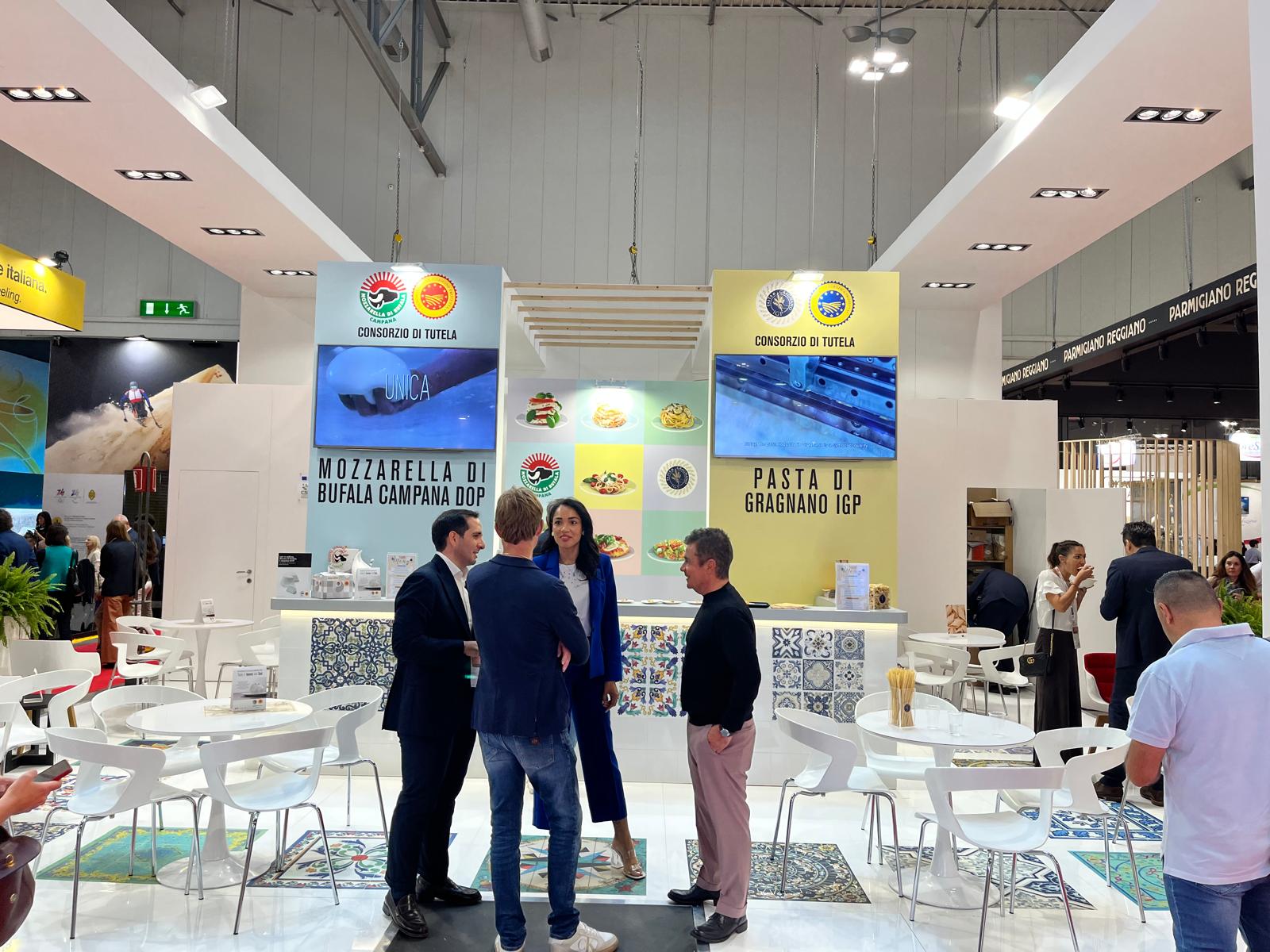 Tuttofood, mozzarella di Bufala Dop e pasta di Gragnano Igp: insieme per raccontare la cucina italiana patrimonio Unesco