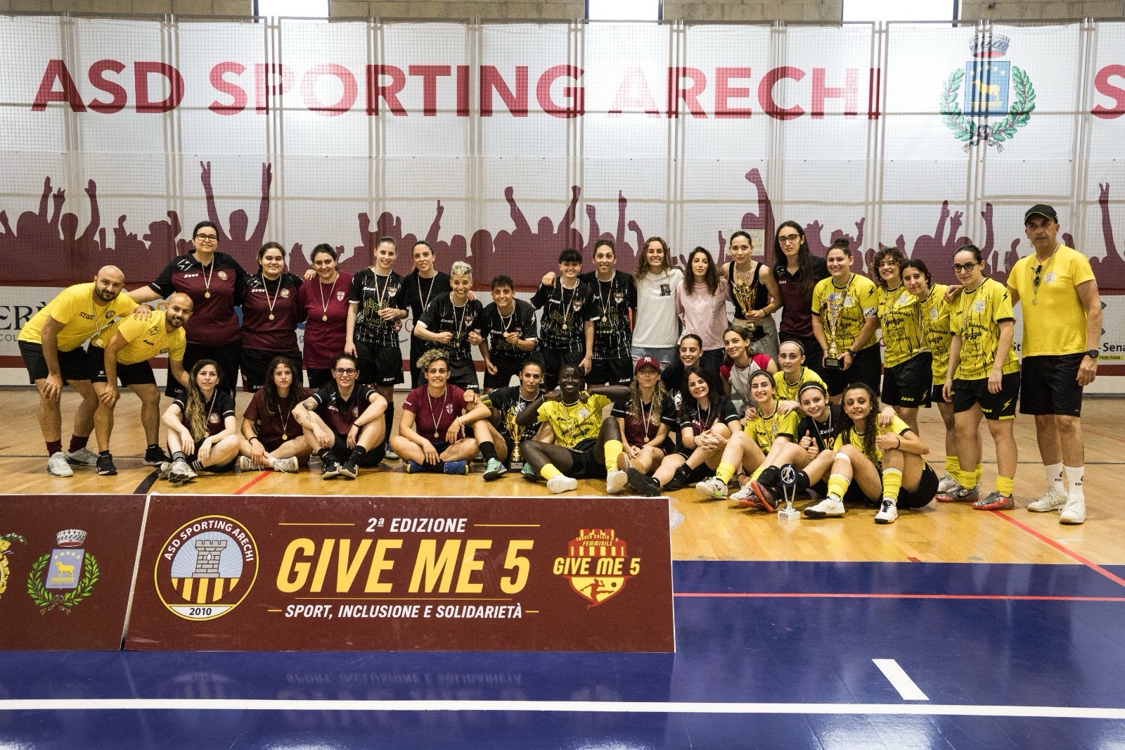 Il calcio femminile protagonista a Pellezzano con “Give Me 5”: vince la Polisportiva Baroncino