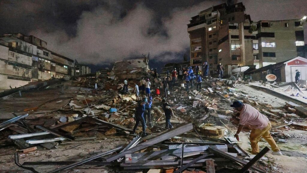 Venezuela devastato da due violenti terremoti: si teme una strage. Cilento col fiato sospeso