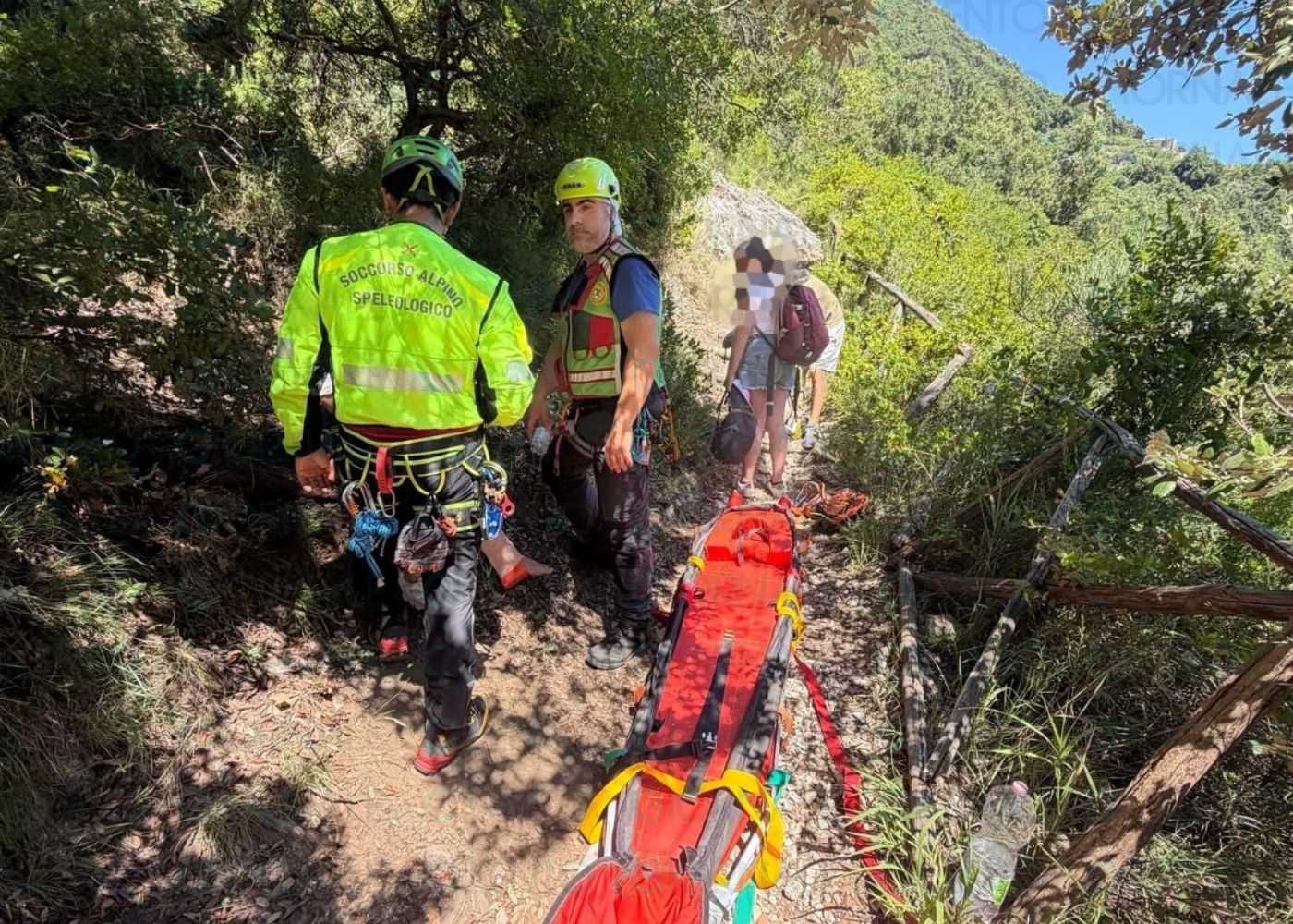 Escursioniste ferite lungo la Valle delle Ferriere, doppio intervento del Soccorso Alpino