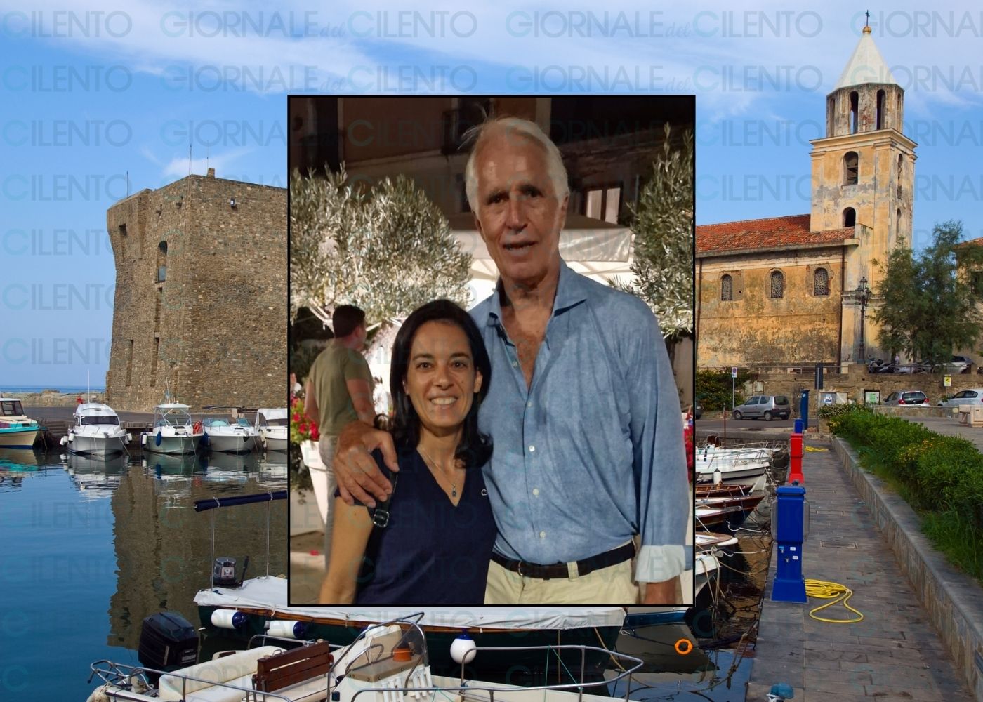 Il neo presidente della Figc Giovanni Malagò in vacanza ad Acciaroli