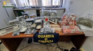Traffico di droga: cinque misure cautelari, organizzazione guidata dalla Spagna