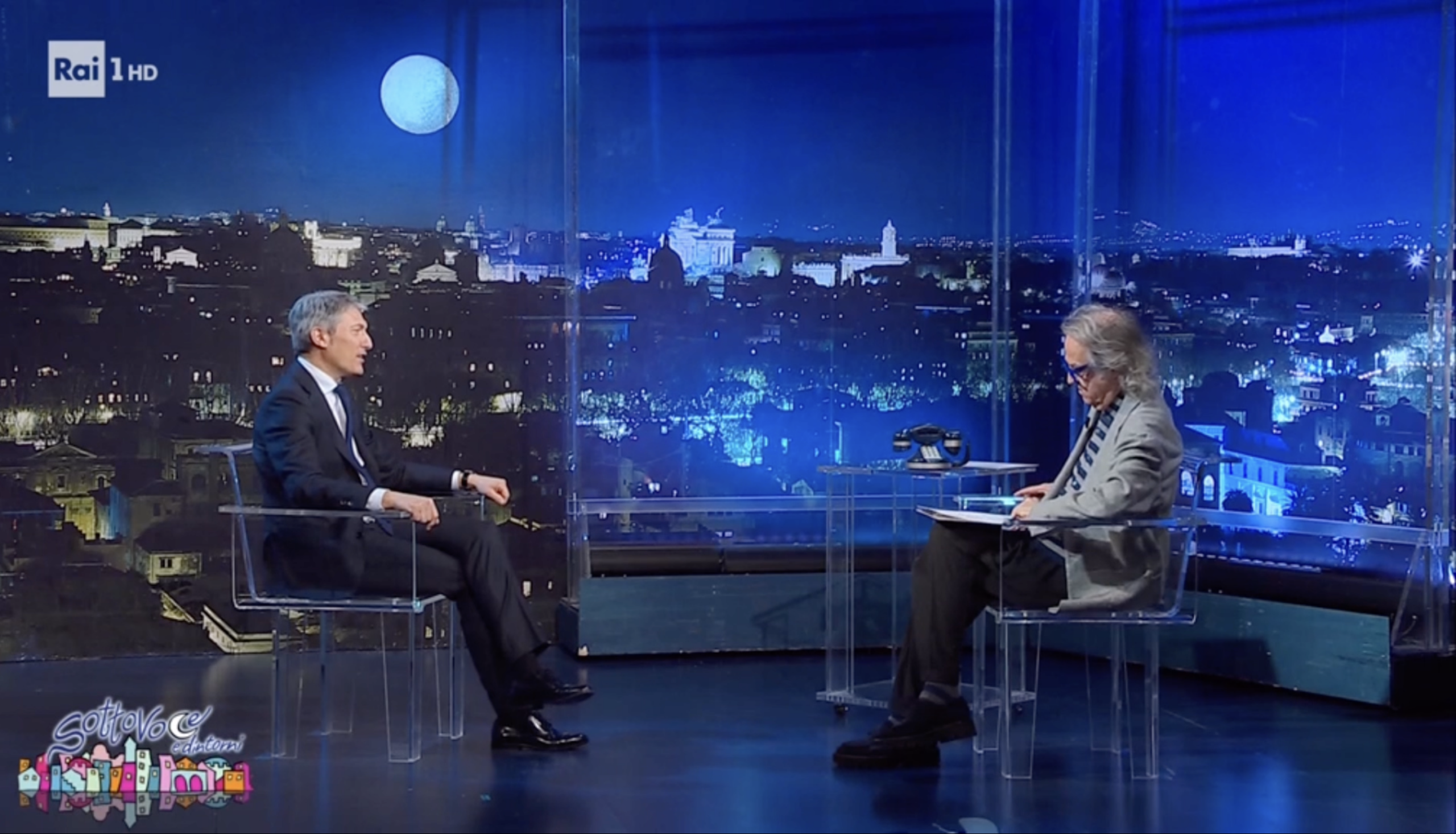 Tv: Tommaso Pellegrino ospite di “Sottovoce” con Gigi Marzullo