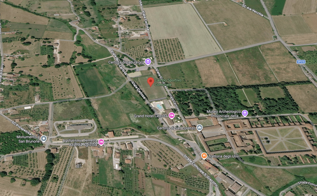 Padula, un milione di euro dalla Regione Campania per il Campo sportivo “A. Corcione”