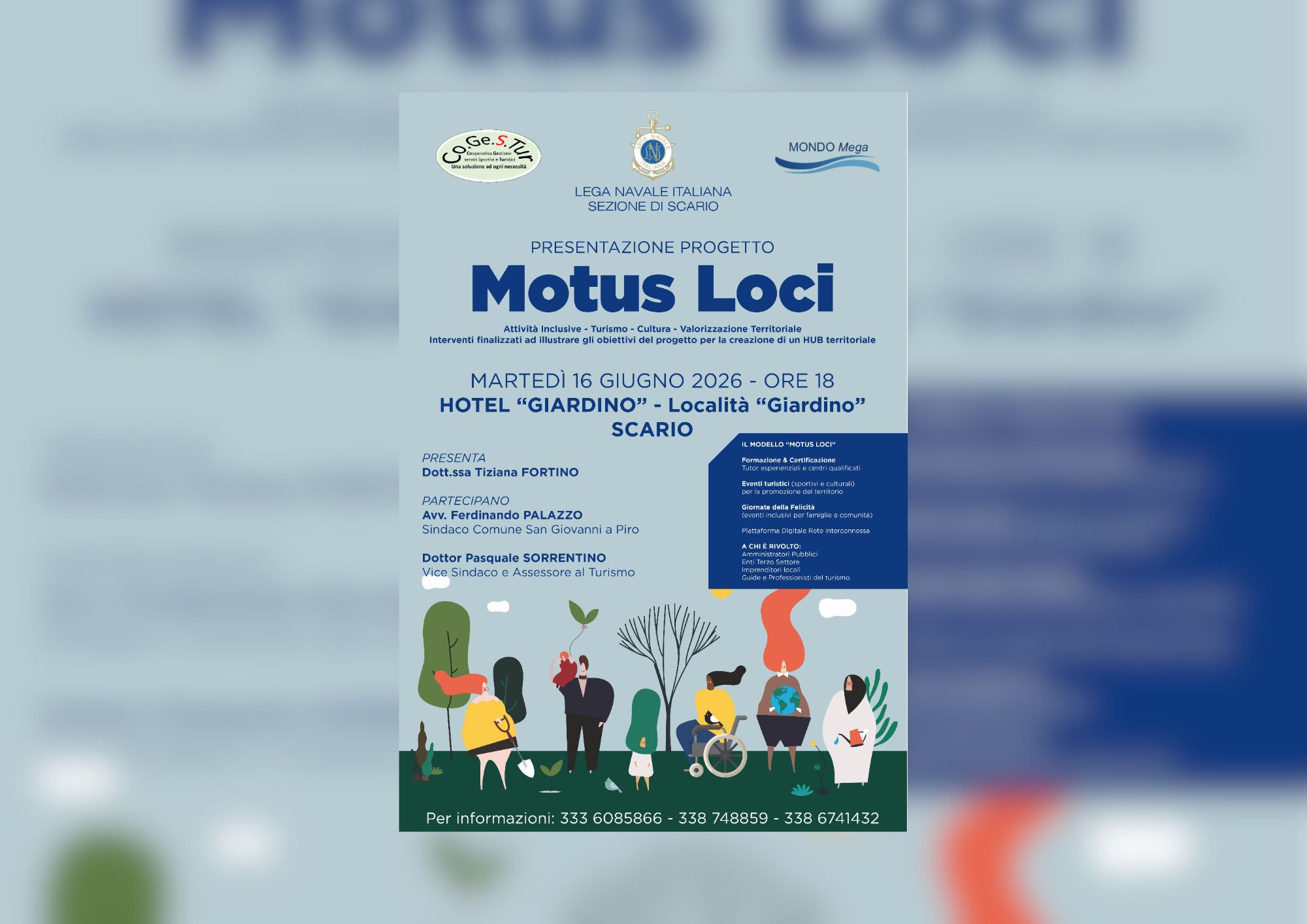 Turismo e inclusione, a Scario la Lega Navale presenta ‘Motus Loci’