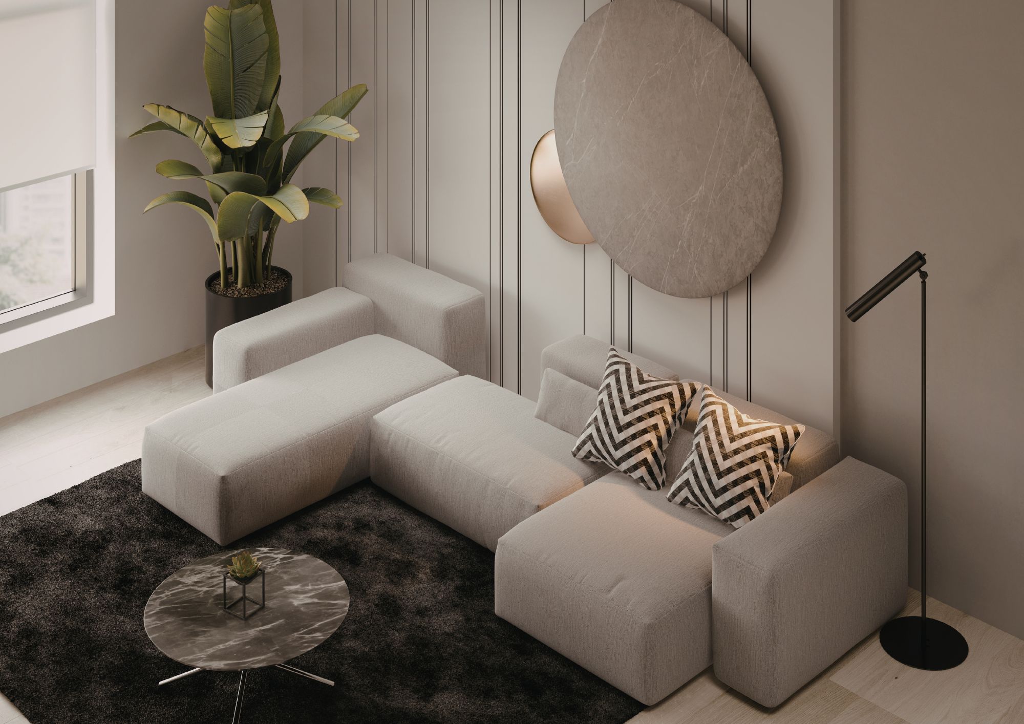Divano modulare, il nuovo protagonista del living: comfort, design e libertà di trasformazione