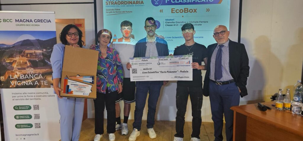 BCC Magna Grecia premia le idee dei giovani: alla Certosa di Padula il talento diventa impresa