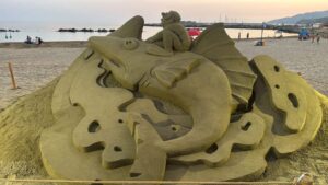 A Casal Velino tutto pronto per la IV edizione di Areneide: il festival delle sculture di sabbia