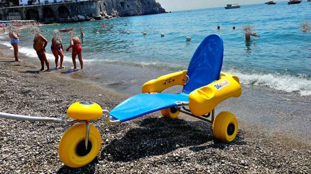 L’estate ad Amalfi è più accessibile e inclusiva con il progetto Mare per tutti
