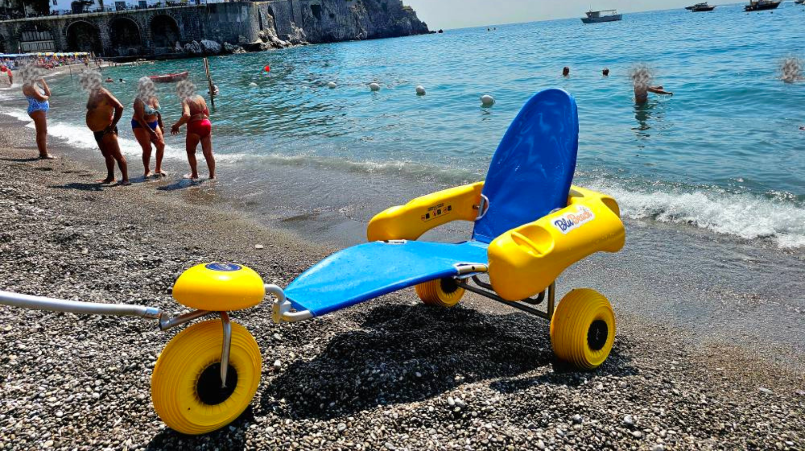 L’estate ad Amalfi è più accessibile e inclusiva con il progetto Mare per tutti