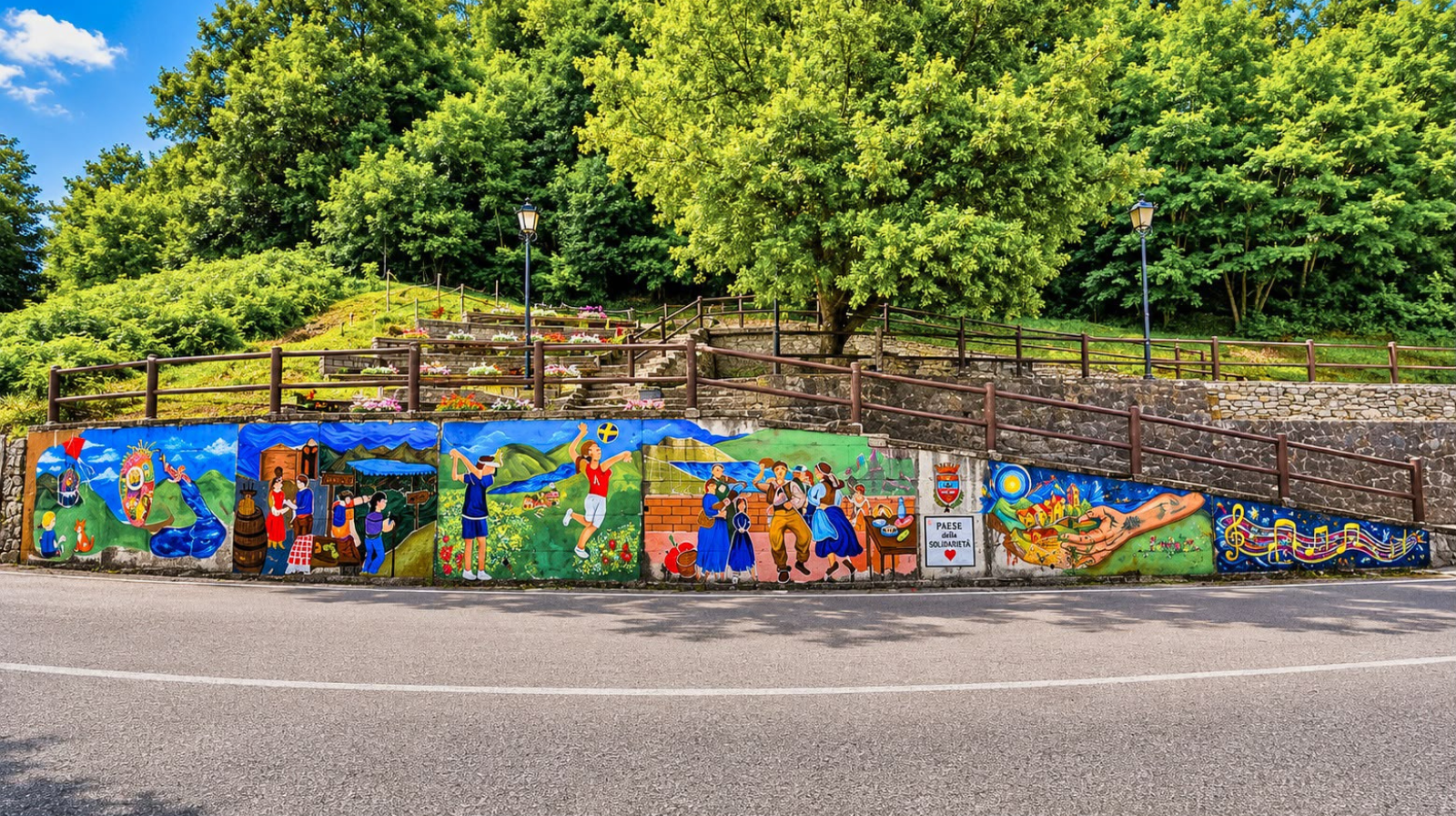 Cicerale, gli studenti del Sabatini-Menna firmano i nuovi murales nell’area delle Nocelle