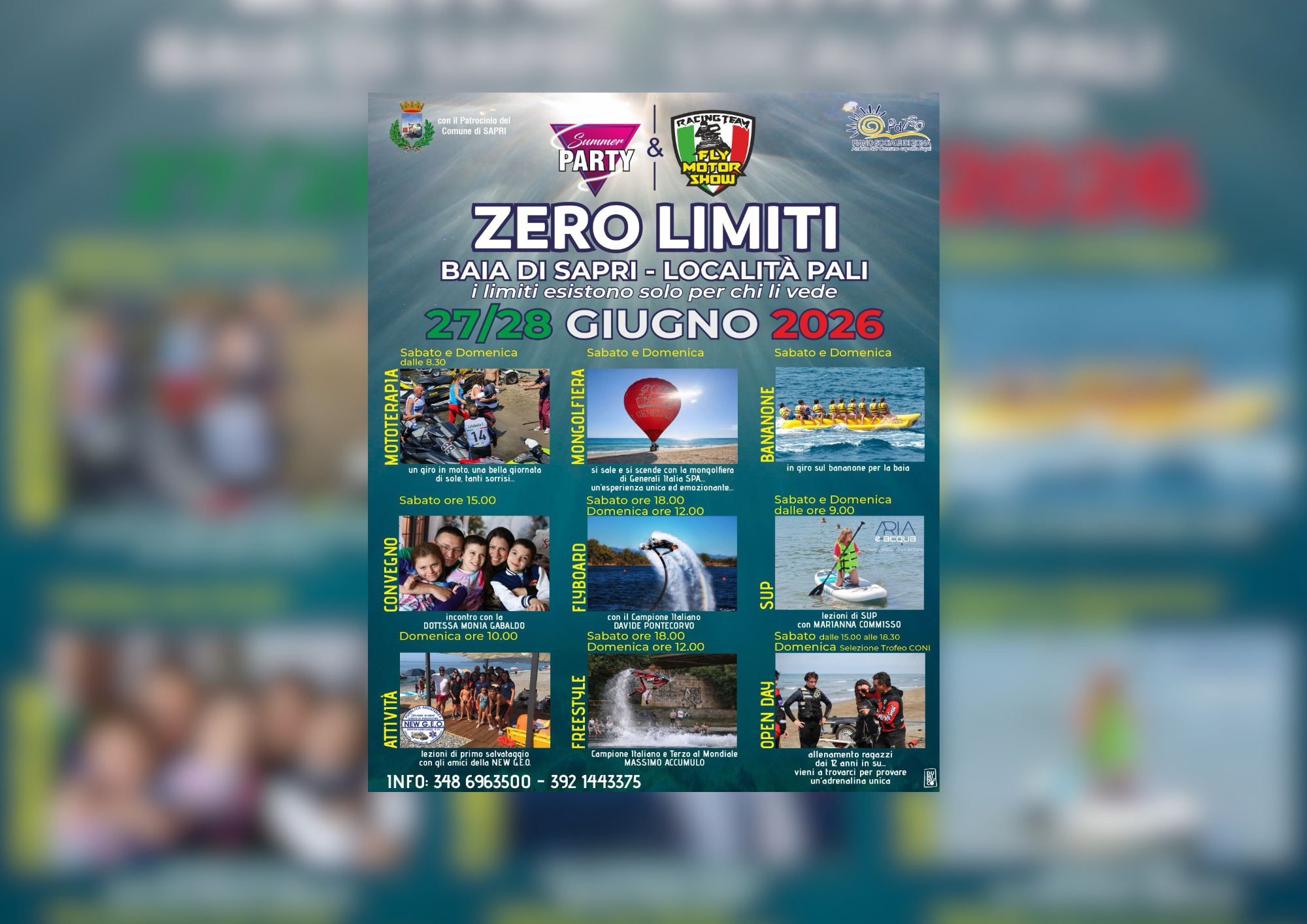 Sapri, torna “Zero Limiti”: due giorni tra sport, inclusione e solidarietà