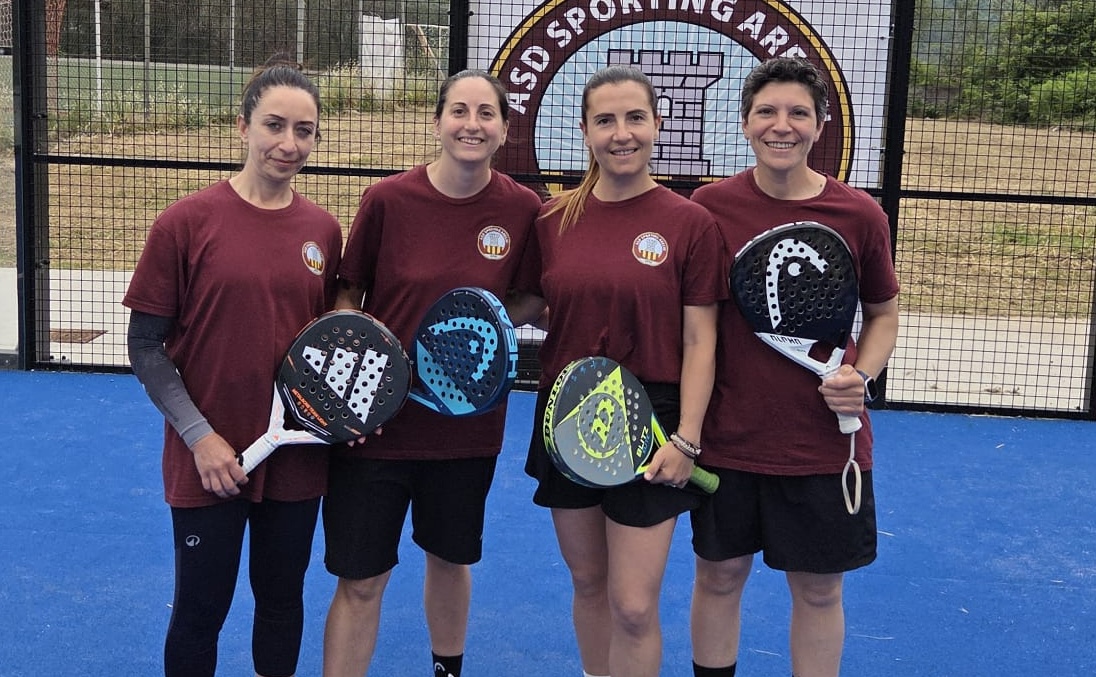 Coppa Italia di padel: le ragazze dello Sporting Arechi di Pellezzano campionesse della fase provinciale “Bronze”. Eliminate le squadre maschili